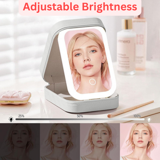 Makeup Vanity Box with LED Mirror 2